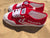 Limited edition Red and White Chinese Feiyue Shoes