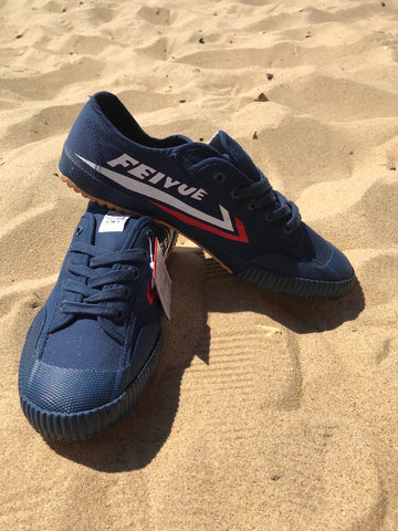 Navy Blue Top One Chinese Feiyue Shoes