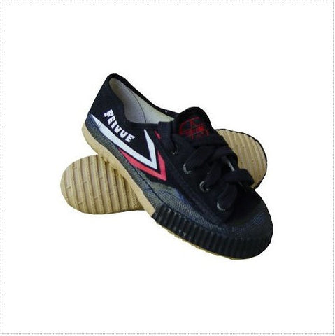 Classic Black Top One Chinese Feiyue Shoes